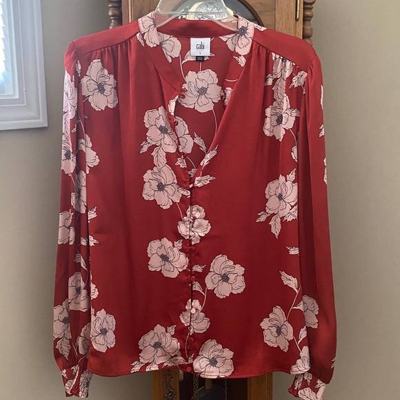 Cabi Bloom Blouse size Large - Picture 6 of 12